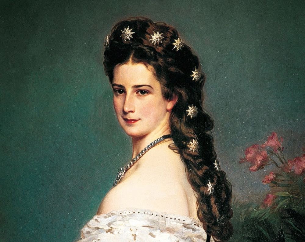 sirphillipluvrr's tweet image. wears diamond stars in her hair, overbearing female relative, loving but distant husband… welcome back empress elisabeth of austria #TheGildedAge