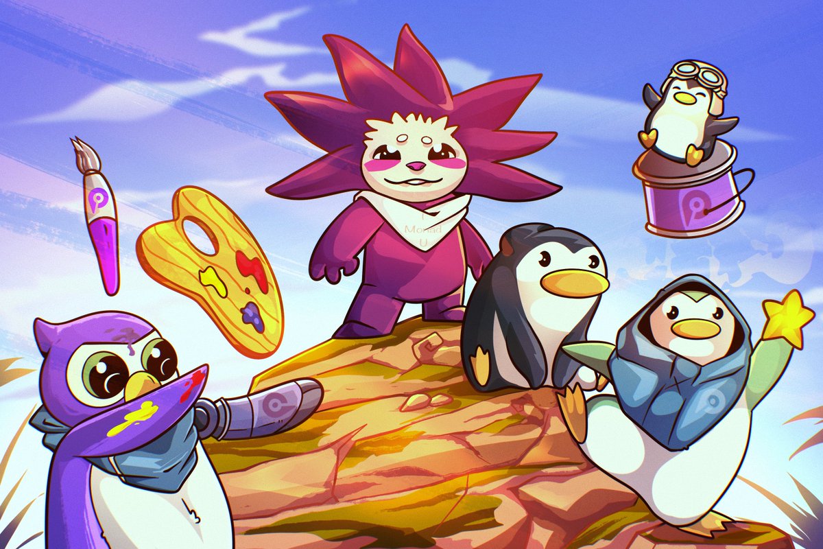 PinguExchange's tweet image. All-Starrrs Art Contest is live !
Duration: 1 week only!
Rewards:
- 5x Chogstarrr WL Spots
- 10x Pingu Early Roles
- 10,000 $MON
Unleash your creativity: feature @PinguExchange & @chogstarrr mascots in your vision of the All-Starrrs Trading Contest!
All formats welcome:
-…
