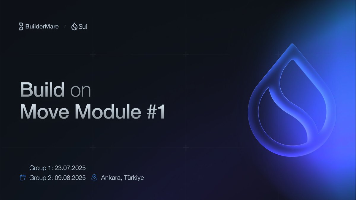 🇹🇷Sui Move Eğitim Serisi Başlıyor!

23 Temmuz ve 9 Ağustos tarihlerinde Ankara'da iki ayrı grup (Grup 1 &amp; Grup 2) için SUI Move yazılım dili eğitimi düzenliyoruz.

Her iki etkinliğin içeriği aynı olup, eğitim serimizin ilk basamağını oluşturuyor. Geliştiriciliğe ilk adımı atmak