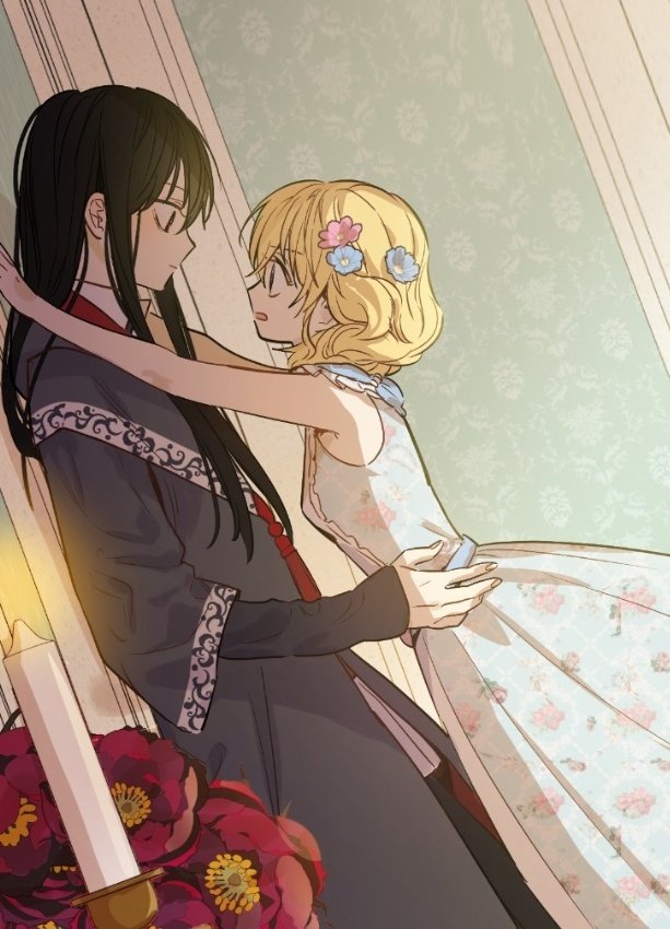 There's just something about Claude &amp; Athy pressing their red-eyed lovers against a wall.

It runs in their genes 😭