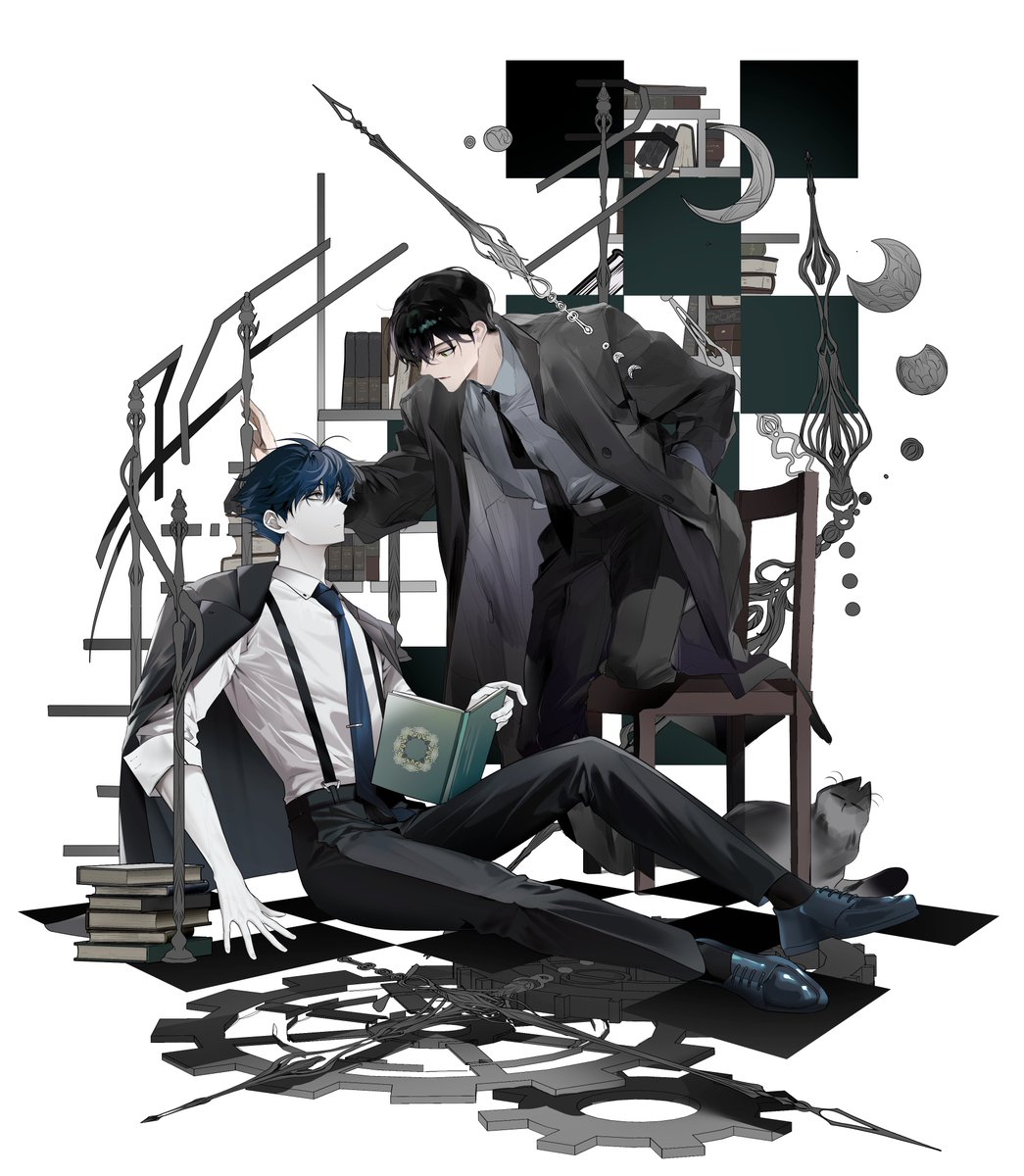 nykim0915's tweet image. 벌써 1년이 지난 합작... 일부만 추려서...
청발 캐릭터 그린사람 : @ Sugarynight__