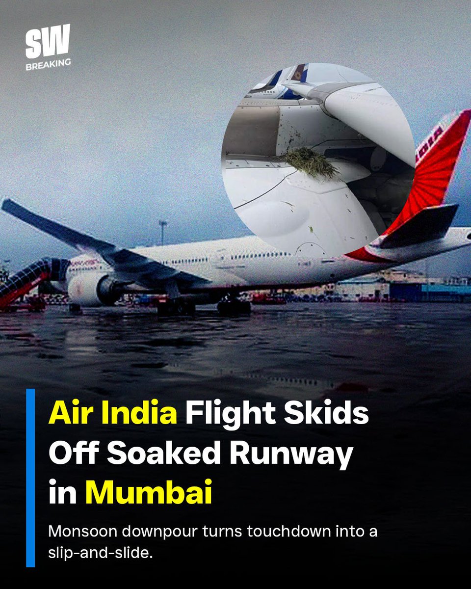 ScoopWhoop's tweet image. Another day, Another aviation mishap 

#SWBreaking