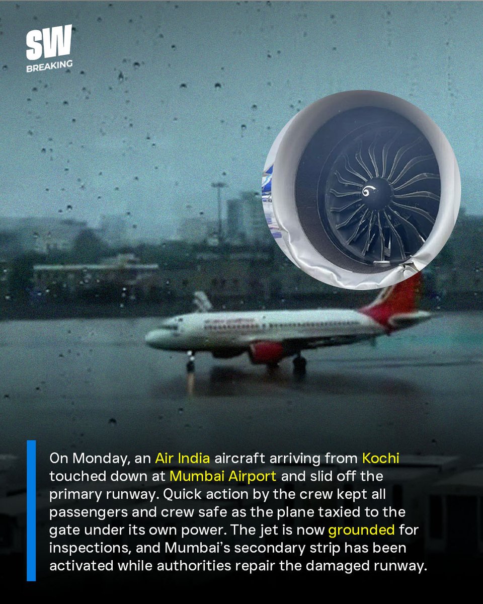 ScoopWhoop's tweet image. Another day, Another aviation mishap 

#SWBreaking