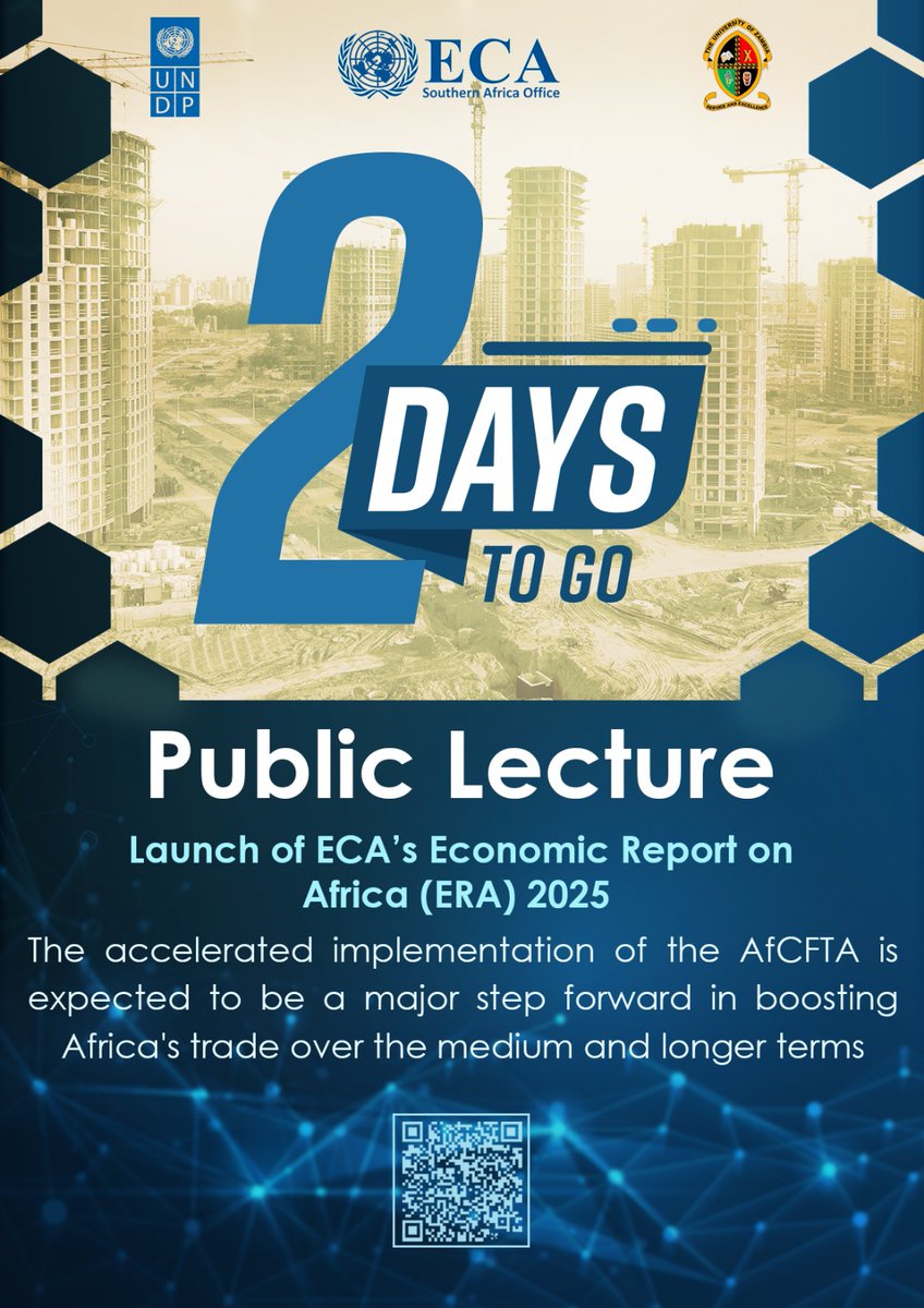 2 days to!!! The public lecture aims to diagnose key challenges—such as supply-side constraints, trade facilitation gaps, and institutional fragmentation—that impede #regional value chain development.