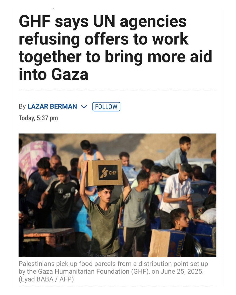 GHFUpdates's tweet image. “We can get their aid into Gaza safely and securely and have offered to help repeatedly, but they continue to reject our offers.
“We can provide security. We can help them deliver aid.
"The fact that tens of thousands of pallets of aid are sitting inside Gaza, out of reach of…