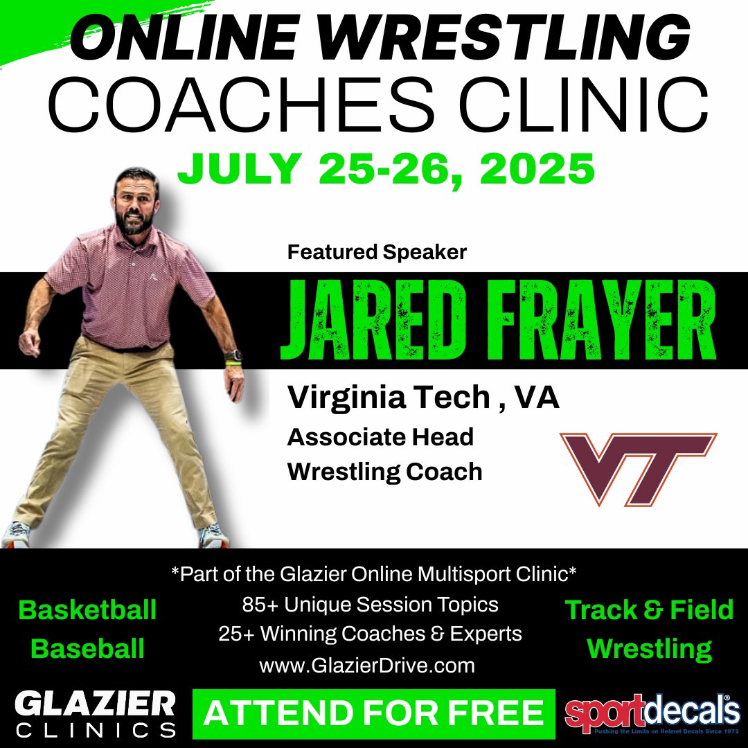 AirFrayer's tweet image. Excited to try out this new platform for HS coaches!
@GlazierClinics