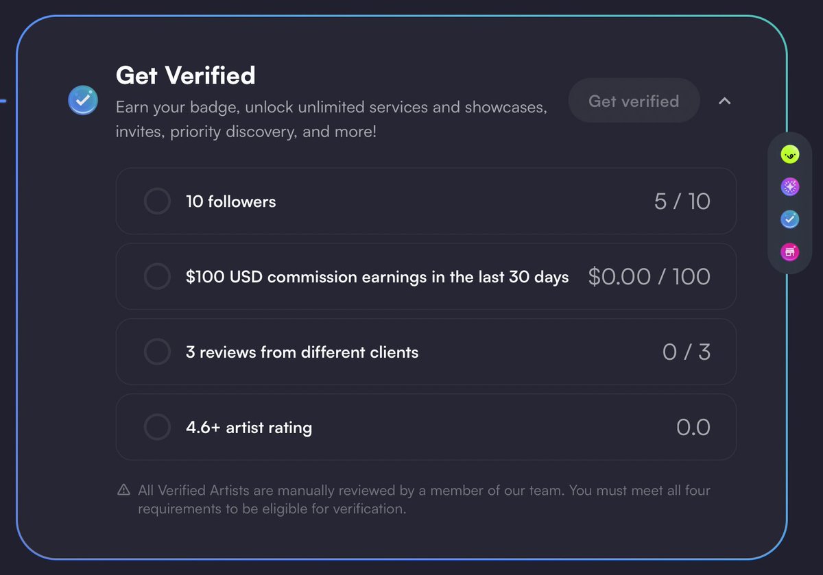 ⭐️ #vgenverification hunters! Let’s help each other out!⭐️
I FOLLOW BACK!
.
⭐️ vgen.co/CrowCanFight ⭐️
.
<a href="/_VGen_/">VGen ✨ comms made easy</a> #VGen #VGenComms