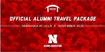 NebraskaAlumni's tweet image. Huskers ➡️ LA this November! 🏈🌴
We’ll handle the hotel, game day ride & pregame fun.
Just get yourself there!
🎟️ Game tickets extra.
🎟️ Game tickets are available for an additional charge.
➡️ Details at go.unl.edu/ucla