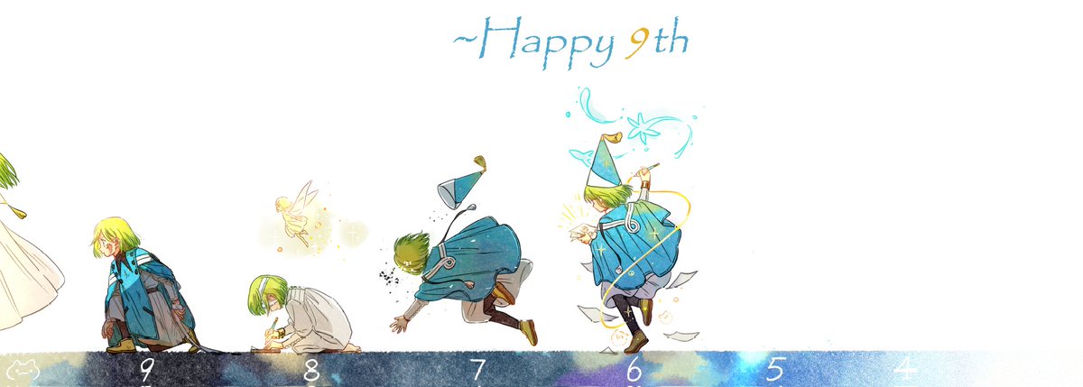 yj20021023's tweet image. #Δ帽子 
『   一枚描けば一歩　九枚描けば九歩   』