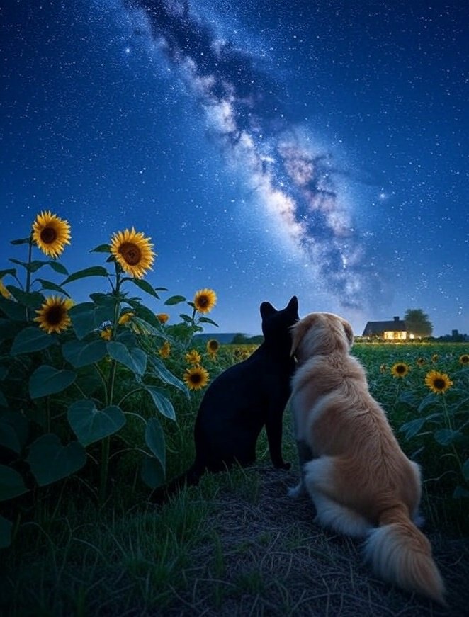 CROSSer(読者様)にだけ伝わる
温かい温かい画像なのです…💫

🌻雷 🐈‍⬛剣  🦮通
 …そして 天の川は     🎋°・*:.。.☆

༒CROSS༒の世界へ、
深い深い感情の世界へ、是非来てね
📖manga-no.com/@CROSS-hyphen/…
