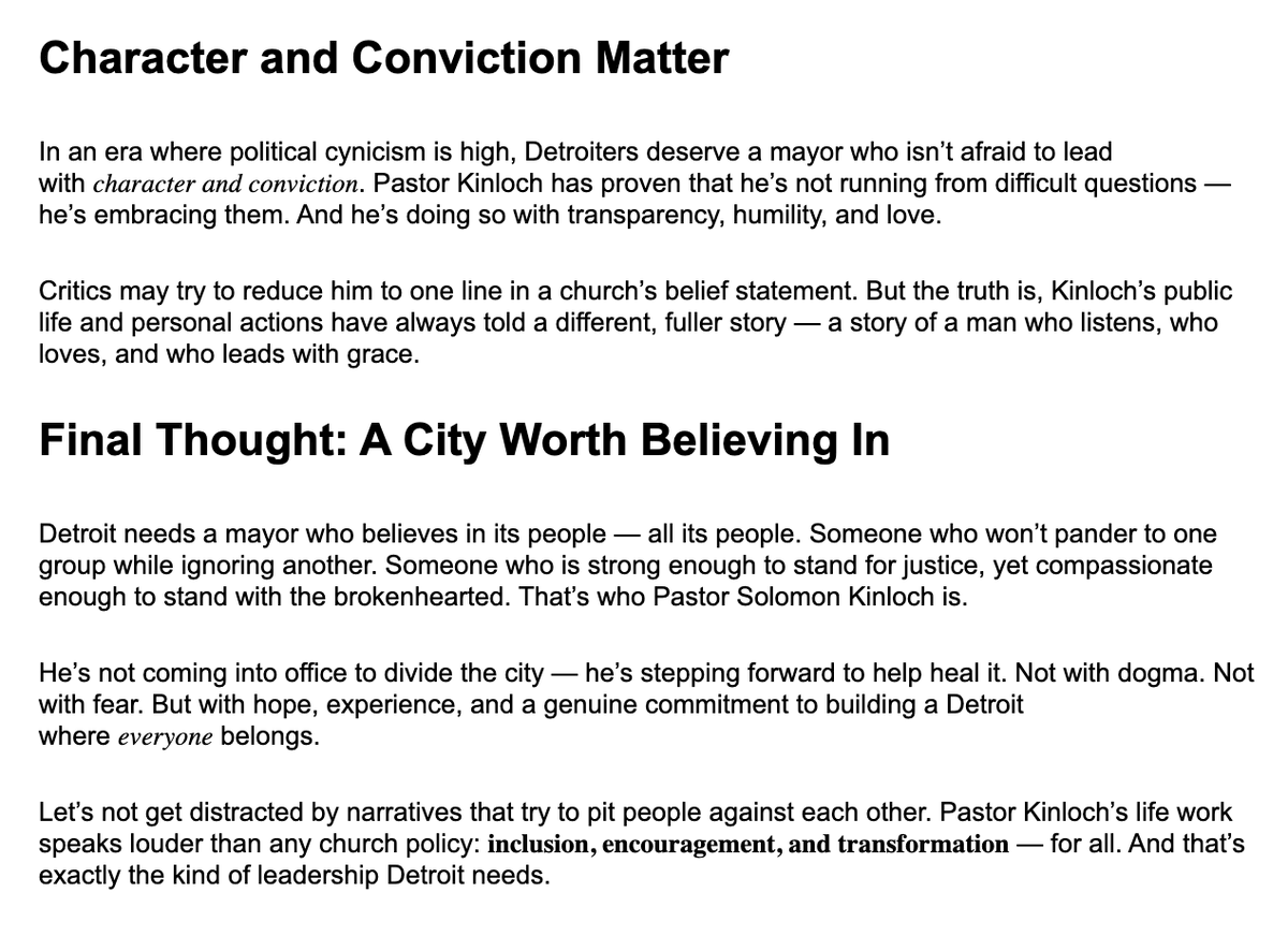 PolarBarrett's tweet image. Hodari Brown sent a long response to our recent reporting about Rev. Kinloch's stance on LGBTQ marriage. Here's the argument for Kinloch's church leadership being an asset, something I've heard voters question.