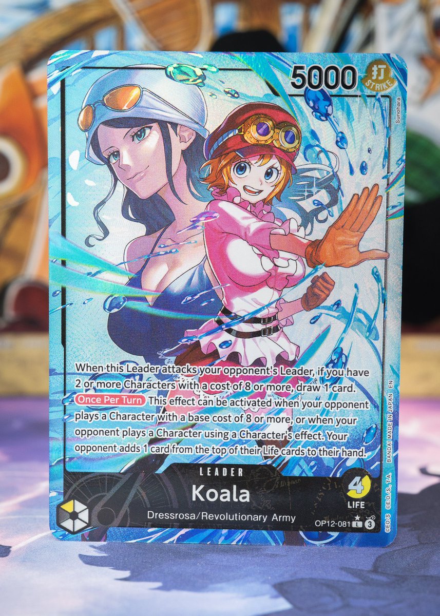 Official in-person shots of alt arts in the English OP12 set