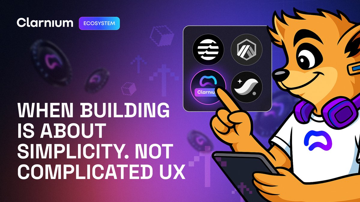 clarnium_io's tweet image. Why dive into complex mechanics that 95% of users won't be able to enjoy?
Building something complex is easy. But creating something simple and understandable to everyone is a difficult task that we have managed to solve.
Our games, quest platform, and other forms in which you…