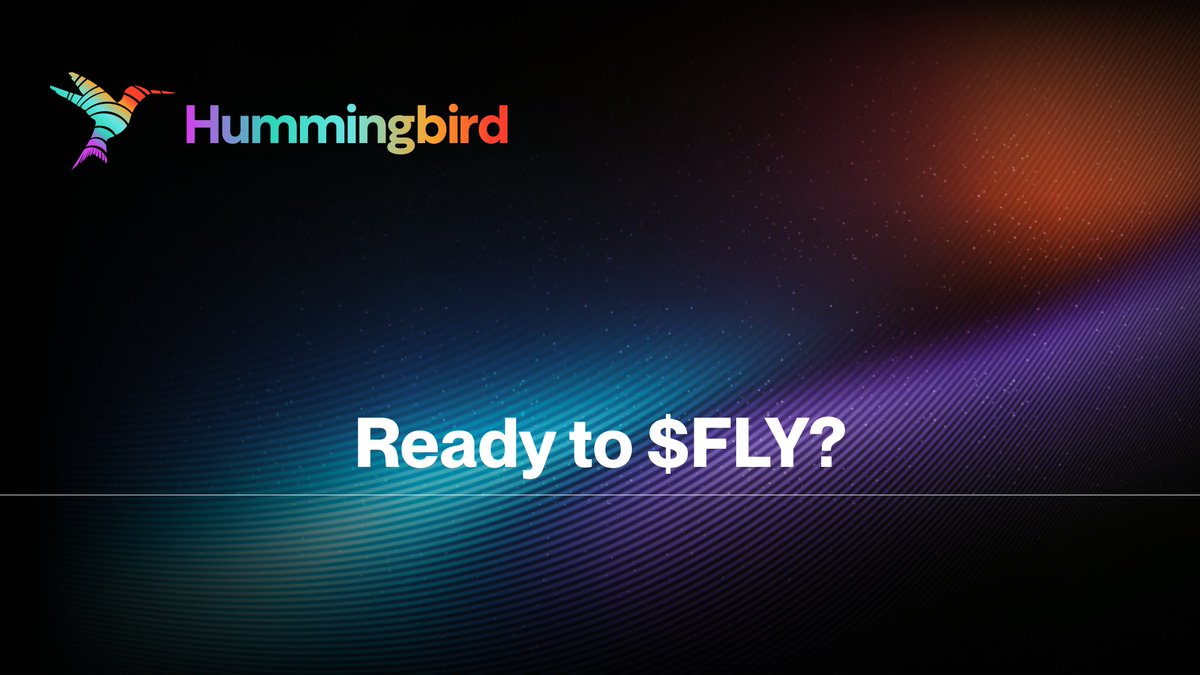 HMNBRDNetwork's tweet image. $FLY high with Hummingbird! 🚀
How to start:
1. Join the Hummingbird community: Become a part of our vibrant community and start earning rewards.
👉 hummingbirdco.io
2. Stake Your xFLY: Earn passive income by staking your xFLY tokens.
3. Complete Marketing Tasks: Help…