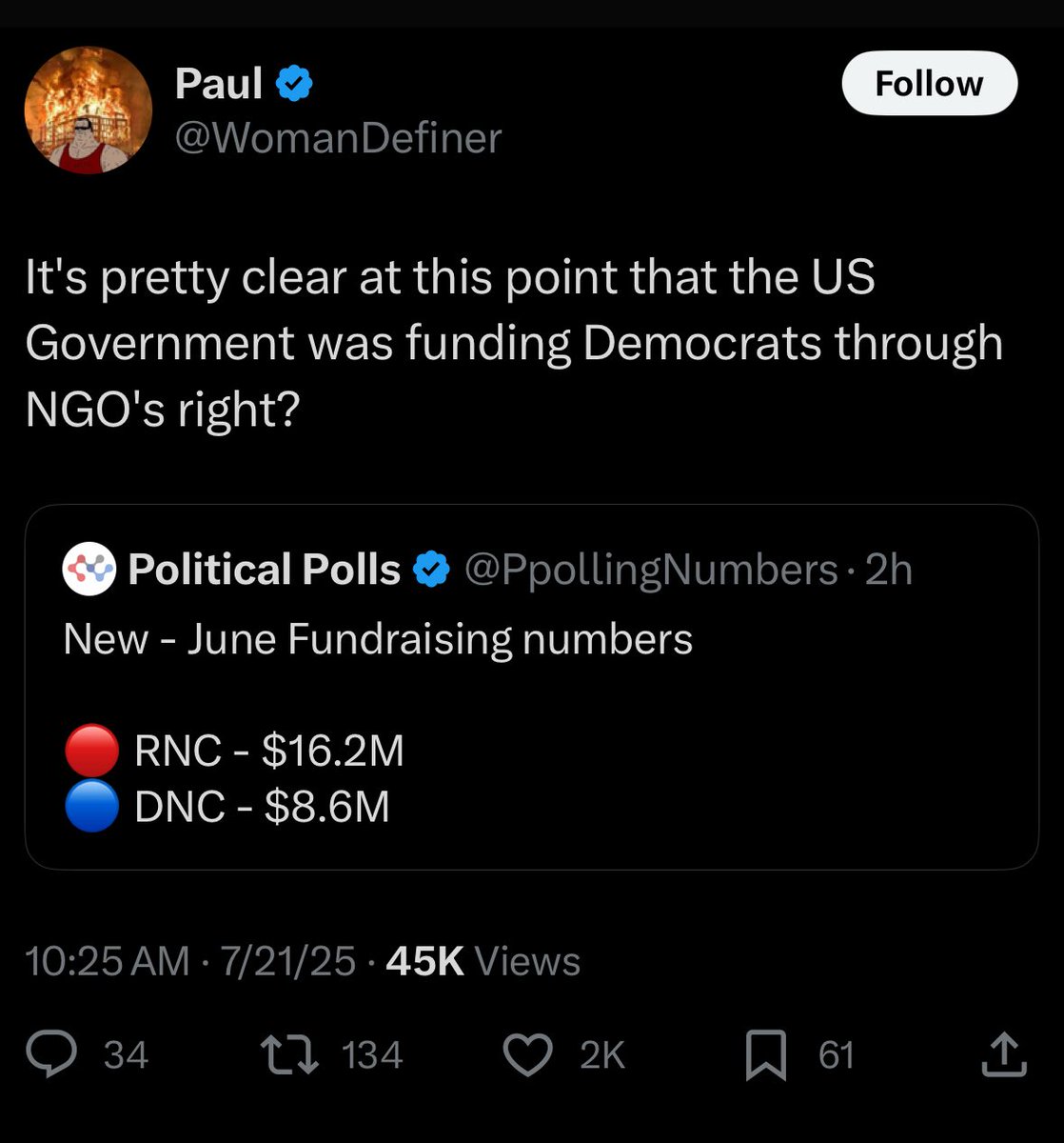 mattholt33's tweet image. Every day I see the dumbest stuff possible on here. All of this fundraising data is public! Doesn’t stop thousands of people from liking and believing this nonsense.