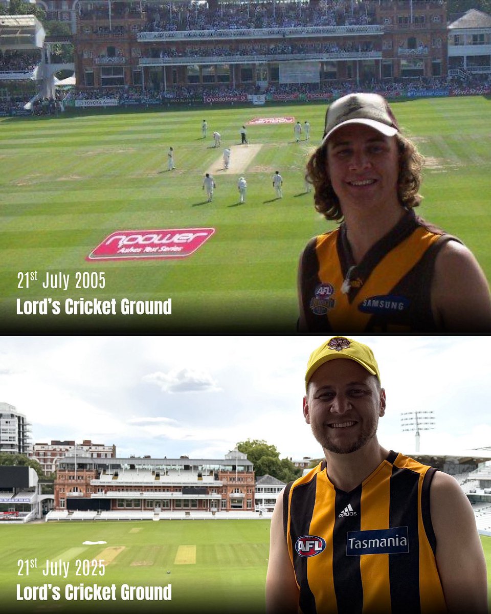 Final_Word_Pod's tweet image. On this day, exactly 20 years ago!
Adam Collins in 2005: paid a scalper to get into the first day of the Ashes at Lord’s
Adam Collins in 2025: spends half his life at the home of cricket.