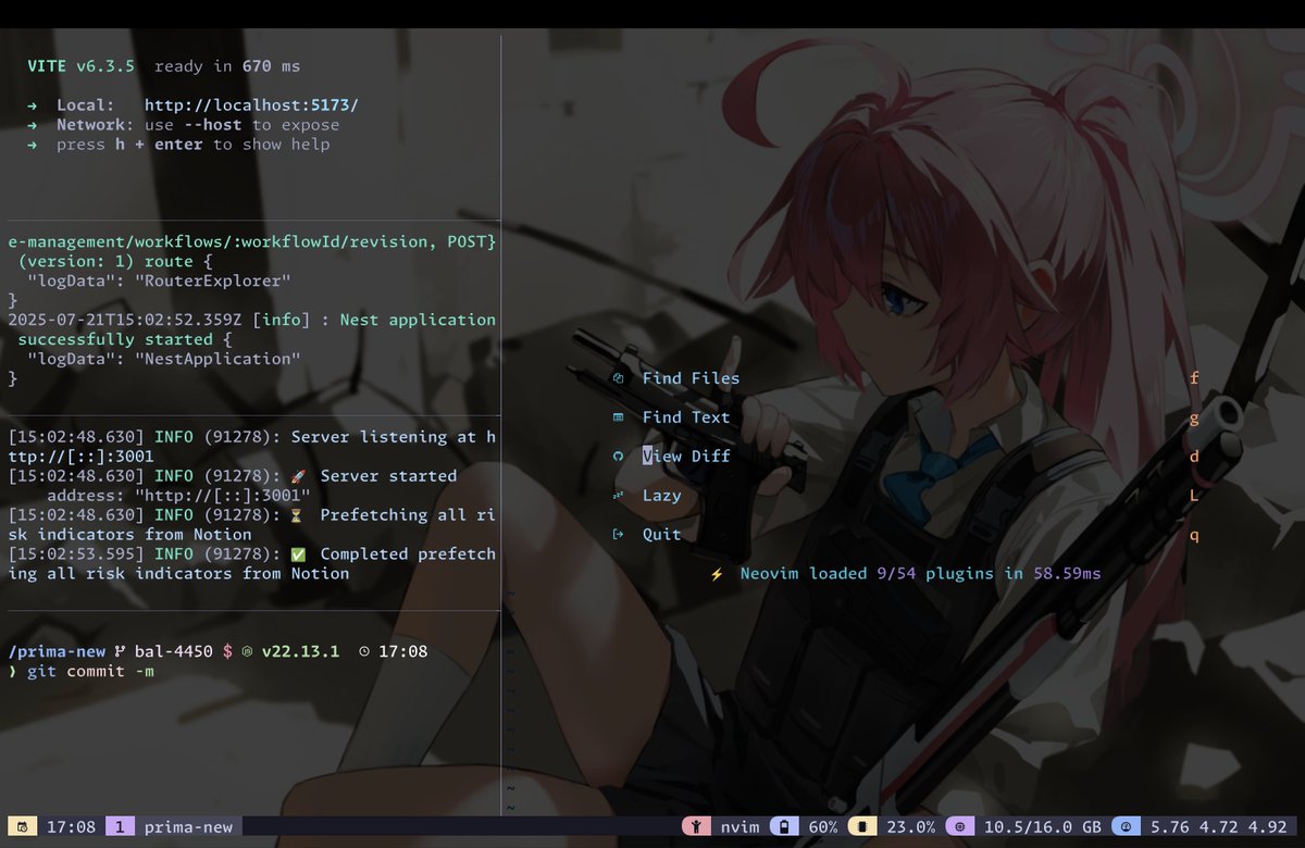 No GUI will ever beat a terminal. No mouse will ever beat VIM motions. No gestures will ever beat hotkeys. I fought it. I lost. Now I feel like a god every time I have to touch the keyboard. Everything else feels like slow motion.