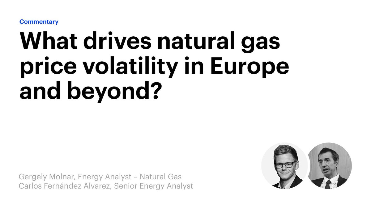 IEA's tweet image. 🗣 “In 2024, natural gas price volatility in Europe was 50% above the average seen between 2010 and 2019”
Our latest commentary explores what’s driving price swings in gas markets & what tools can help manage the resulting risks. Read more ➡️ iea.li/4eWuqhG