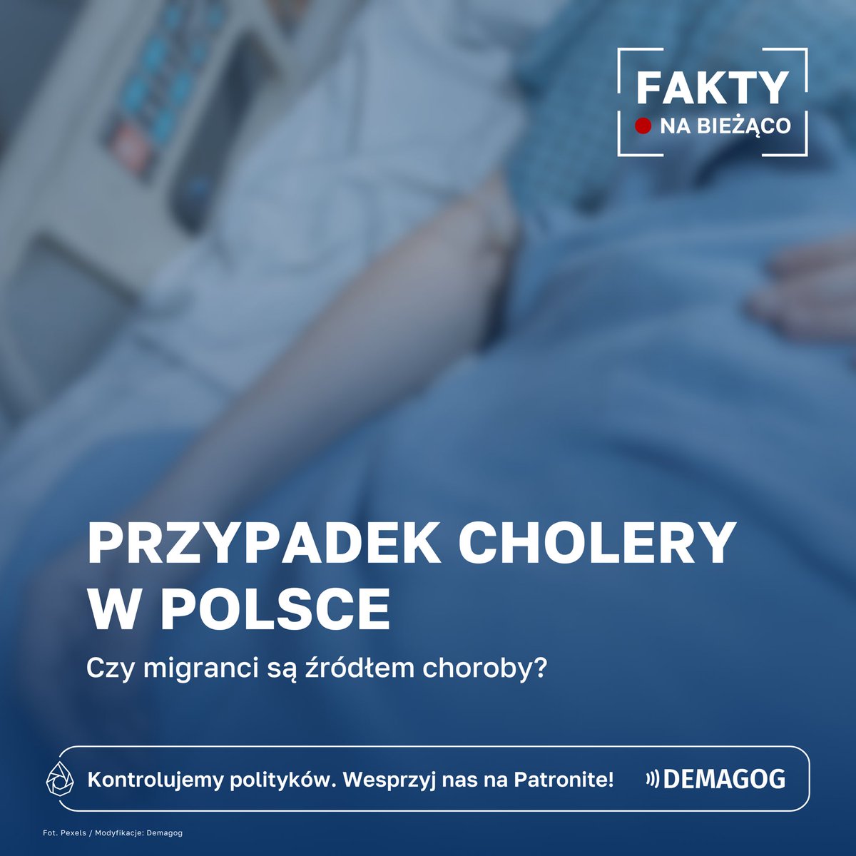 DemagogPL's tweet image. 🦠 W Zachodniopomorskiem wykryto przypadek cholery, a w sieci pojawiły się sugestie, że winni są migranci, to oczywiście ❌ #fałsz
💡 Główny urząd statystyczny tłumaczy, że nie ma dowodów, by łączyć obecność migrantów ze źródłem zakażenia. @GIS_gov uspokaja, że bakterie cholery…