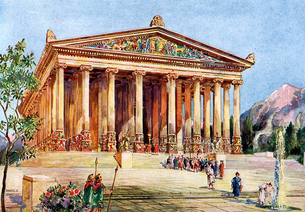 occult__culture's tweet image. Temple Of Diana At Ephesus