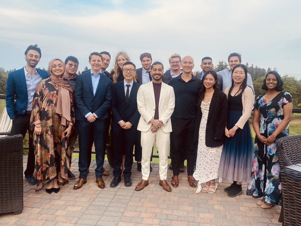 RadResearchSask's tweet image. Pics from the year end party after research day. We’re privileged to have such a great group of residents, radiologists, and support staff in our department. Proud to be part of this group! #radiology #radres #residency (post 1 of 2)