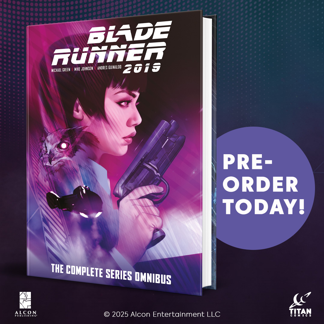 ComicsTitan's tweet image. (W) @andmichaelgreen, @mikecomix (A) @andresguinaldo
Experience the story of Aahna ‘Ash’ Ashina – LAPD’s best Blade Runner and detective – from the very beginning with the Blade Runner 2019: The Complete Series Omnibus.
Pre-order HERE: bit.ly/4kjYRAm