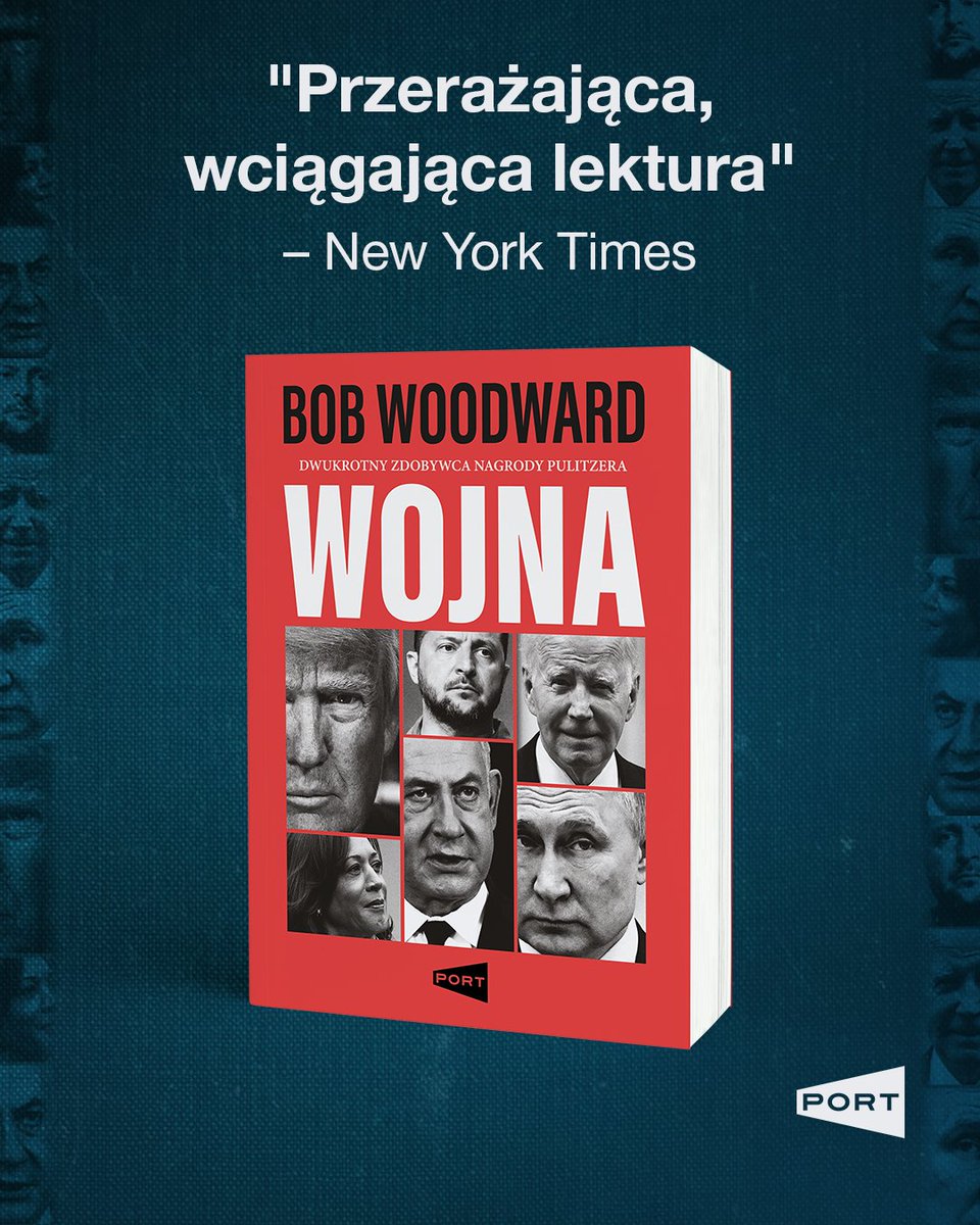 Bob Woodward, dwukrotny laureat Nagrody Pulitzera, odsłania kulisy trzech kluczowych wojen – w Ukrainie, na Bliskim Wschodzie oraz o amerykańską demokrację.

Czytajcie „Wojnę” w przekładzie Piotra Grzegorzewskiego!

bit.ly/WojnaWoodward