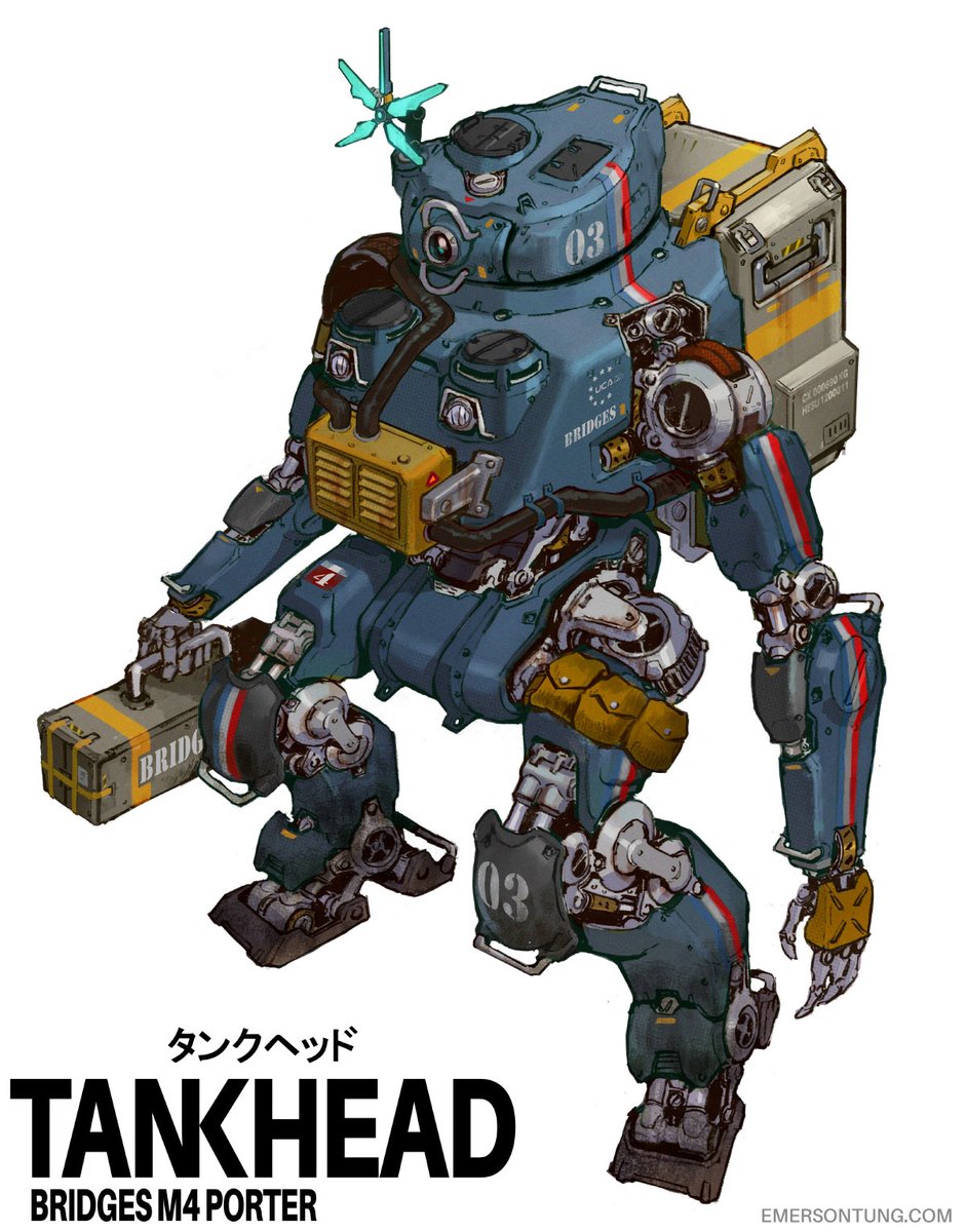 emersontung's tweet image. A tankhead inspired by the world of Death Stranding.
Looking at it again I might have not given it enough cargo. 🤔
#DeathStranding