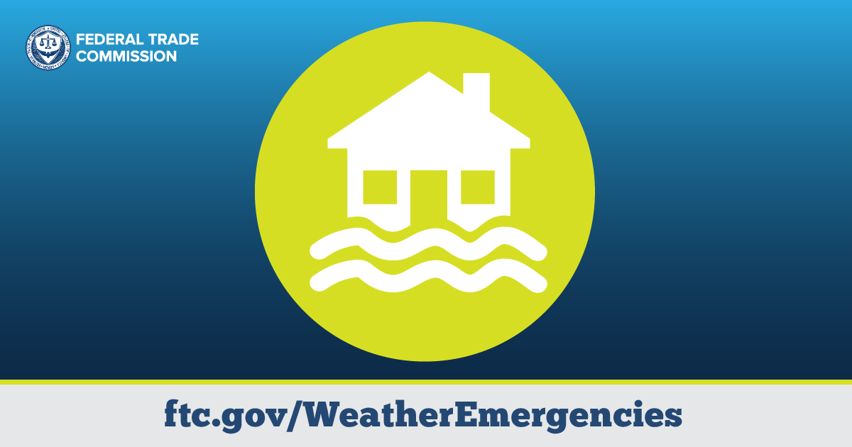 FTC's tweet image. If you’ve been affected by the severe flooding in Texas and all across the nation, you’re already dealing with a lot. The last thing you need is to deal with a scammer. Here’s information to help you spot and avoid scams: bit.ly/4m4zG5i