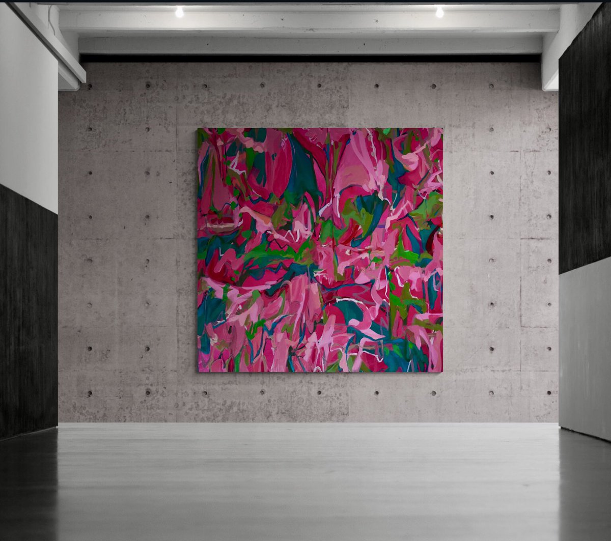 artistgibboni's tweet image. BLUSH saatchiart.com/art/Painting-B… @SaatchiArt  #pinkpainting #Abstract #artforsale