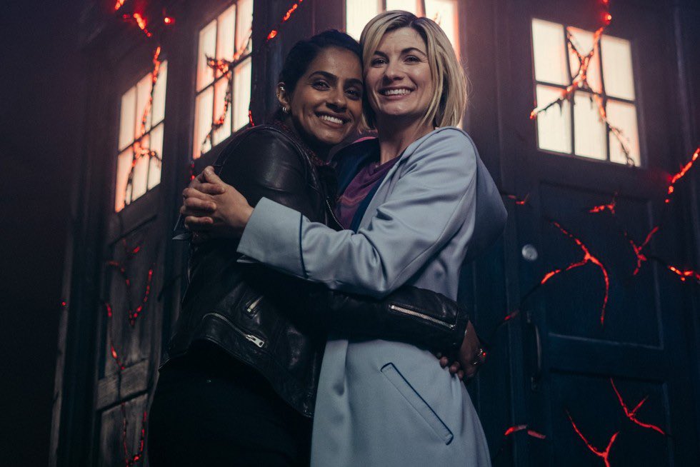 PoorlyAgedWho's tweet image. Gotta love when the Doctor finds a companion who’s just completely ride or die