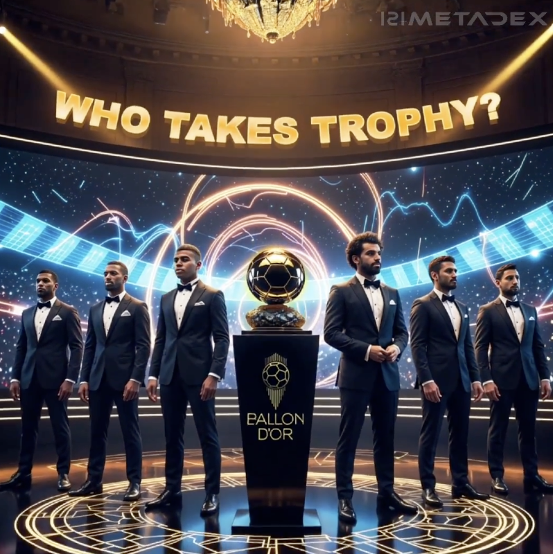 Elveryya's tweet image. Selon vous, quel joueur soulèvera le #BallonDor 2025 lors de la 69ᵉ cérémonie prévue le 22/09/2025 ?
👉#Dembélé ? 
👉#Yamal ? 
👉#Raphinha ? 
👉#Mbappe ? 
👉#Salah ? 
👉#Donnarumma ? 
👉Un autre ?

Rejoins-nous sur #121Metadex !!!
👇🏻
dapp.121metadex.com/#sports/event/…