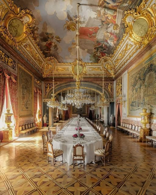 It's not too much or overly ornate. Those are the ridiculous phrases that we, or at least I, have been taught by people who despise beauty.
This is magnificent. Beauty needs no explanation.
Royal Palace in Madrid, Spain