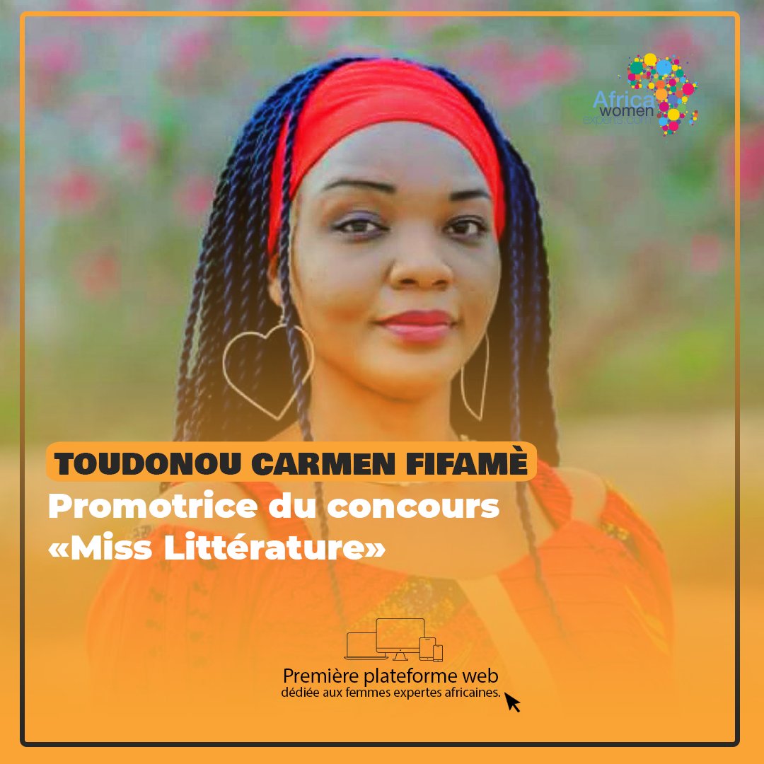 Au Bénin, Toudonou Carmen Fifamè redéfinit les standards avec le concours Miss Littérature : un événement qui célèbre non seulement l’éloquence et l’intelligence des jeunes filles, mais aussi leur amour des lettres. 💡💬
africawomenexperts.com/lng/fr/2025/07…