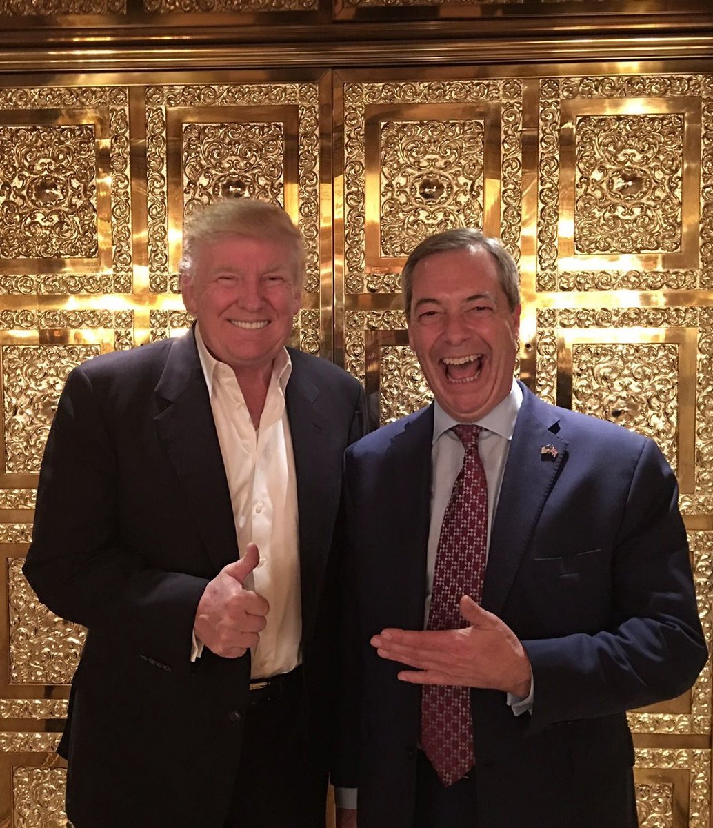 DachshundColin's tweet image. Nigel Farage identifies the first 2 serious sex offenders to be sent to el Salvador.
Wait. Sorry. My mistake. These are pictures of him with his friends.