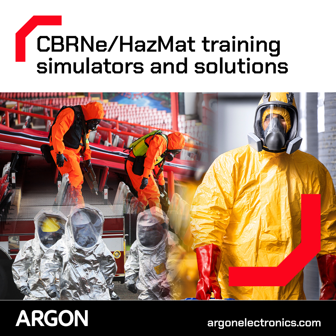 Trusted by Government agencies worldwide, Argon  CBRNe / HazMat training simulators provide the flexibility to run exercise scenarios when, where, and how you want. 
🌐 👉  loom.ly/hVX0ne0

#Argon #ChemicalSimulators #RadiationSimulators #CBRNe #HazMat #Radiation