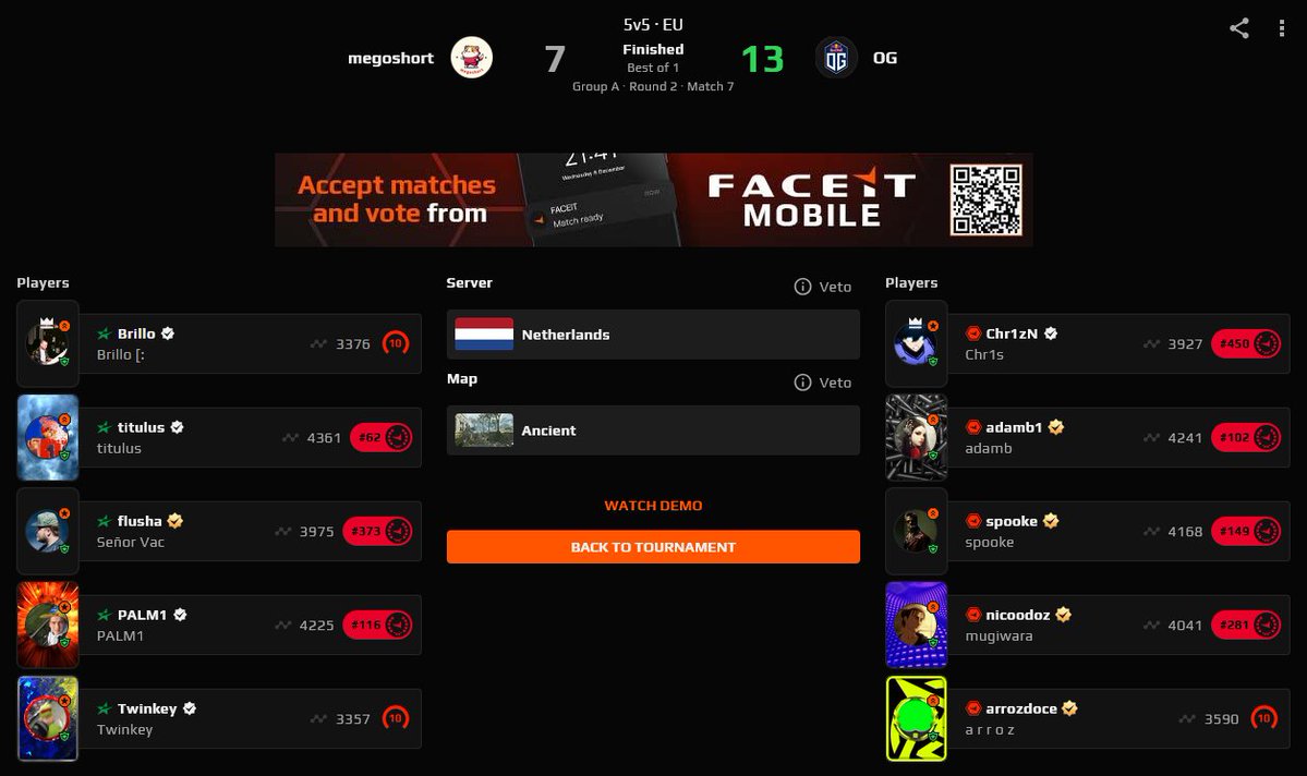OGesportsCS's tweet image. 3 to go 👀
