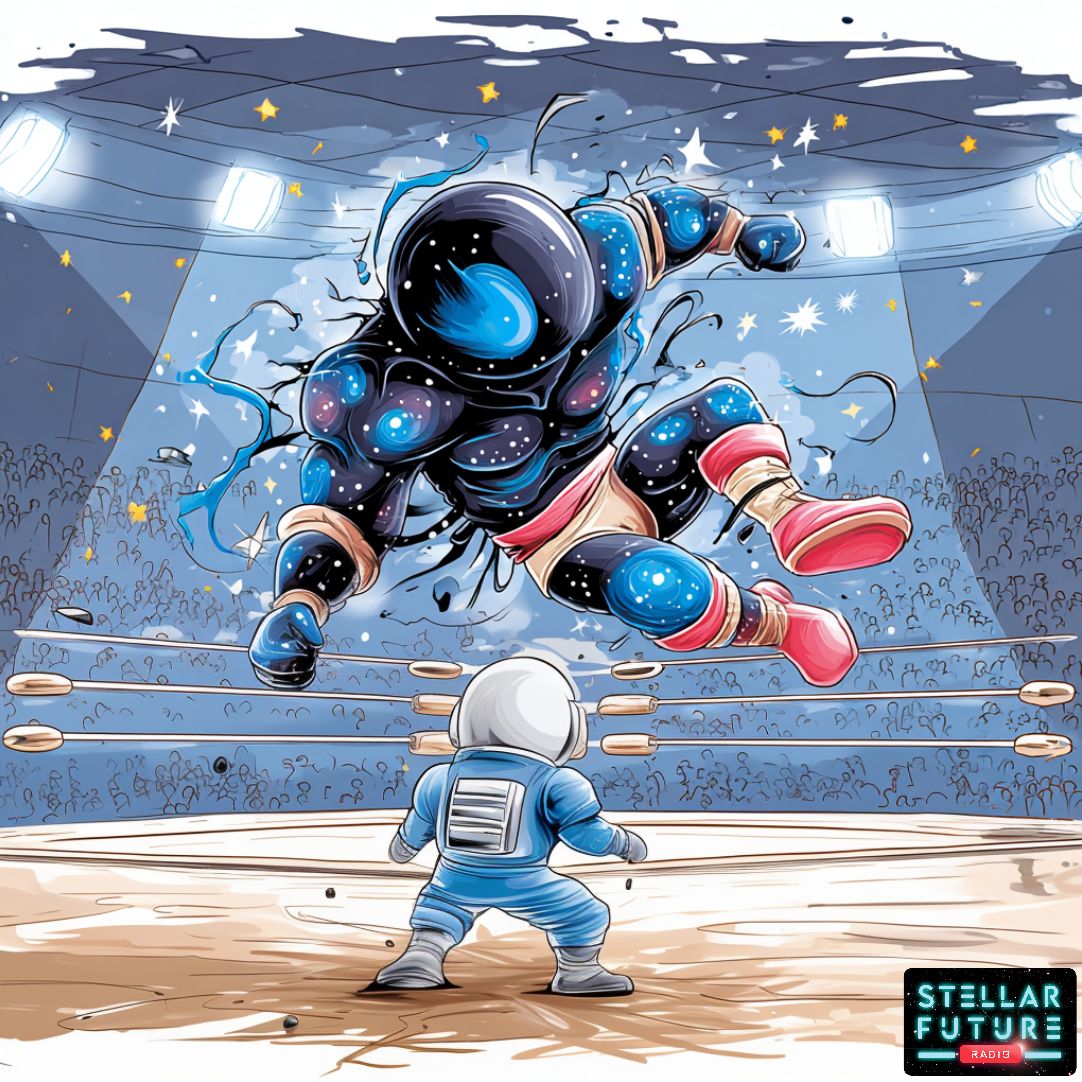 IT’S MONDAY AND I’M GETTING BODYSLAMMED BY REALITY

Life support is flickering, but at least Stellar Future Radio is still coming in clear

SHOUT OUT TO SPACE #NEWS 🗣️🚨 

#Monday #podcast #scifi