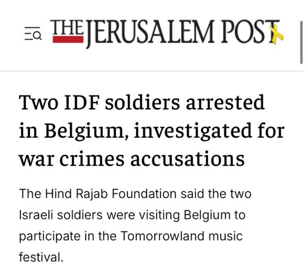 eurojewcong's tweet image. We strongly condemn the unfounded and unlawful questioning of two Israeli citizens at the Tomorrowland festival.
The complaint that led to their questioning was initiated by an organisation linked to an individual known for his open support of Hezbollah and Hamas, and who has a…