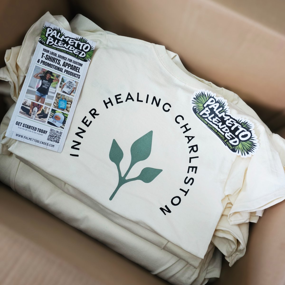🌿 Rooted in growth, printed with purpose

 Huge thanks to the Inner Healing Charleston team for trusting Palmetto Blended to bring your vision to life.

Let’s create something meaningful together →
📲 palmettoblended.com

#PalmettoBlended #CharlestonSC #ScreenPrinting