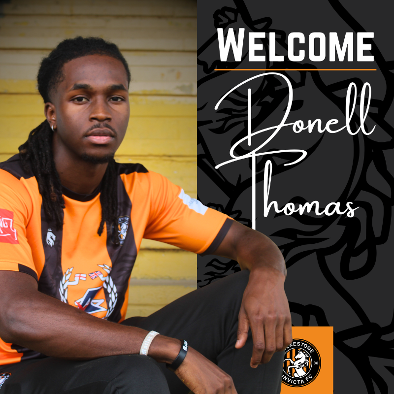 FIFC's tweet photo. ✍️𝗪𝗘𝗟𝗖𝗢𝗠𝗘: 𝗗𝗢𝗡𝗘𝗟𝗟 𝗧𝗛𝗢𝗠𝗔𝗦

We are delighted to announce the signing of Donell Thomas. 

Welcome to Cheriton Road, Donell. 

#fifc | 🟠⚫️