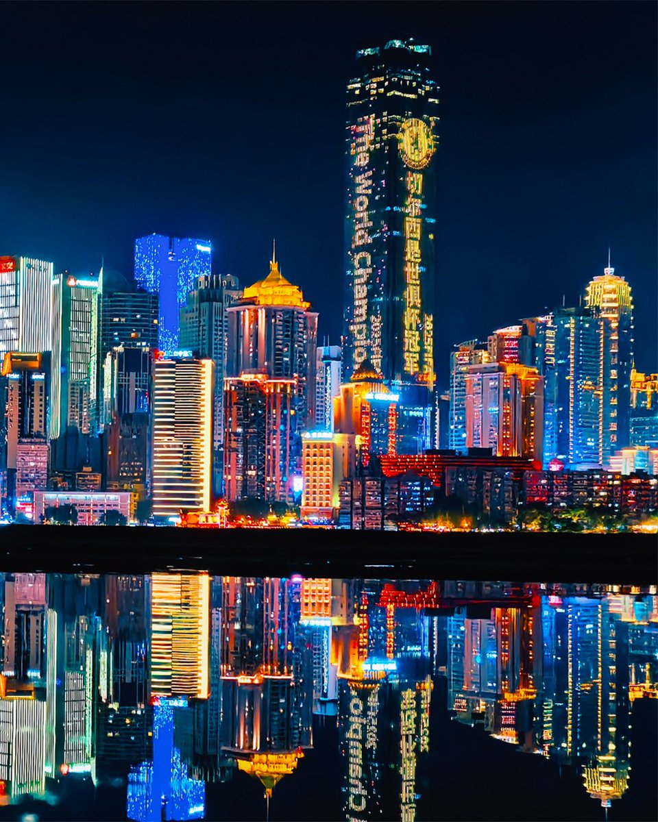 ChelseaFC's tweet image. World champions. 🌍🔵
The Chongqing World Financial Centre in China lit up in Chelsea colours following our Club World Cup triumph. 🇨🇳