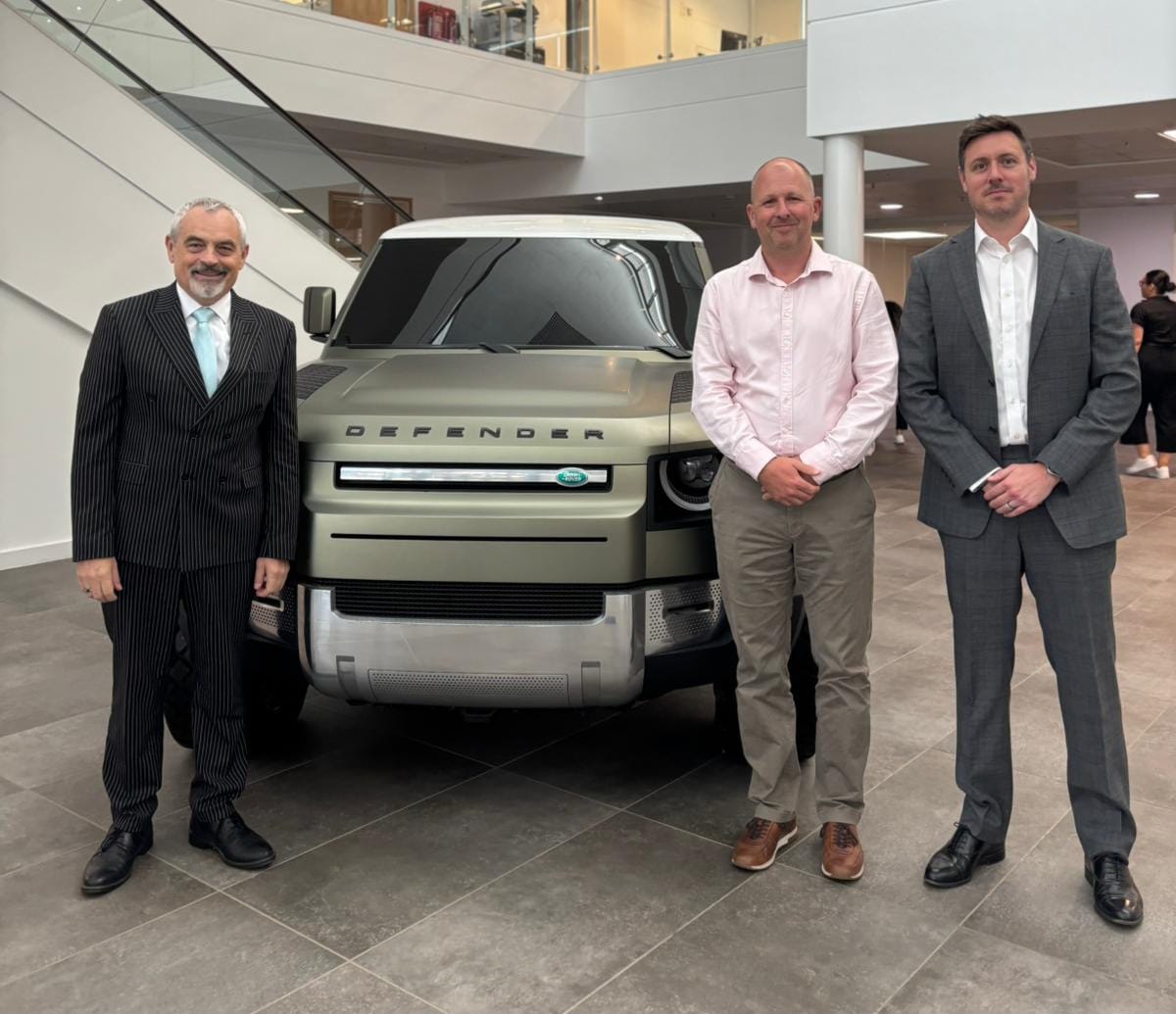 In times of global unpredictability and uncertainty it is necessary to reaffirm friendships and commitments. My visit to JLR HQ in Gaydon confirmed both: the company building "Defenders" in #Nitra has a clearly defined strategy for years to come. Thank you Murray Paul <a href="/JLR_News/">JLR</a>