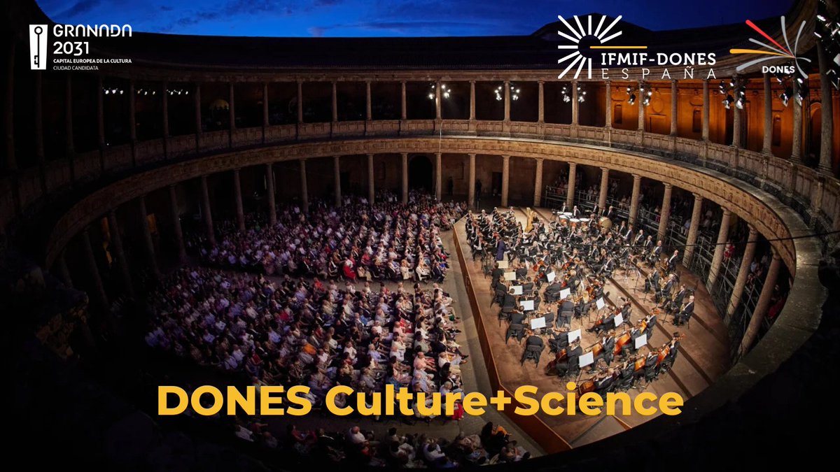 IFMIF_DONES's tweet image. 🎻 The @FestivalGranada, which recently concluded its 74th edition, is one of the most prestigious and long-standing cultural events in #Spain and #Europe.
#DONES Culture+Science with @2031Granada