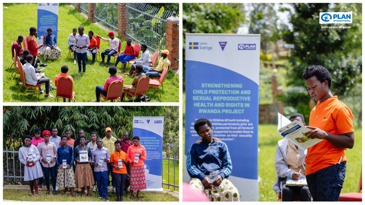 PlanRwanda's tweet image. Out-of-school clubs focused on sexual and reproductive health and rights are empowering youth across local communities to make informed decisions about their futures, taking charge of their bodies and lives.

One of the most urgent challenges youth, especially girls and young…