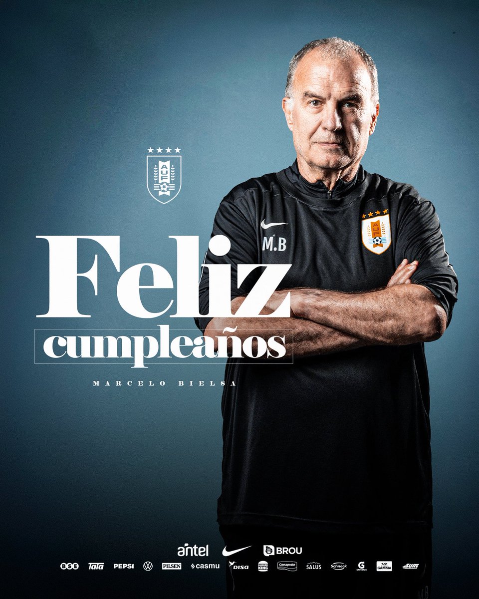 🎂 ¡𝐅𝐞𝐥𝐢𝐳 𝐜𝐮𝐦𝐩𝐥𝐞𝐚𝐧̃𝐨𝐬, Marcelo!

#ElEquipoQueNosUne