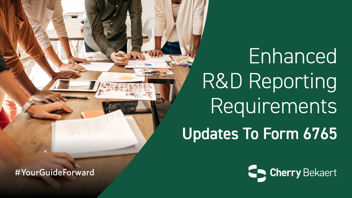 CherryBekaert's tweet image. The IRS recently released updates for Form 6765, requiring more qualitative data to be submitted with tax returns. Here's everything you need to know to stay compliant and optimize your claims: okt.to/dhuGy3

#RandD #Form6765 #RandDTaxCredits