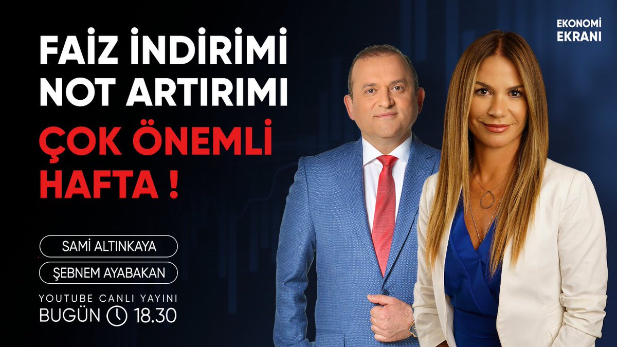Ekonomi Ekranı (@ekonomiekrani) on Twitter photo Çok Önemli Hafta ! | <a href="/UysalEbnem/">şebnem uysal</a> <a href="/samialtinkaya/">Sami Altınkaya</a> <a href="/neo_portfoy/">Neo Portföy</a> | Ekonomi Ekranı
Link: youtube.com/live/vqDLYOl00…
#dolartl #bist100 #xu100 #borsa #endeks Çok Önemli Hafta ! | <a href="/UysalEbnem/">şebnem uysal</a> <a href="/samialtinkaya/">Sami Altınkaya</a> <a href="/neo_portfoy/">Neo Portföy</a> | Ekonomi Ekranı
Link: youtube.com/live/vqDLYOl00…
#dolartl #bist100 #xu100 #borsa #endeks