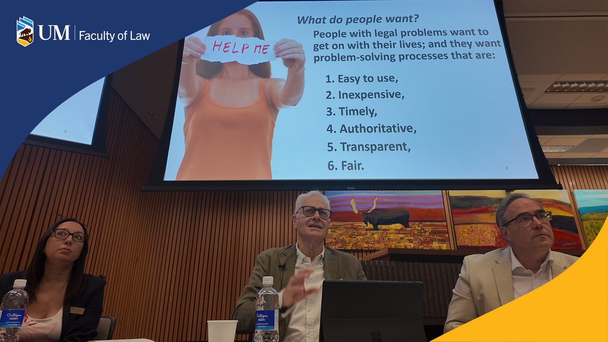 On May 23rd and 26th, 2025, the University of Manitoba and Manitoba Law Foundation co-hosted the second annual Access to Justice (A2J) Forum.

🔗Learn More: news.umanitoba.ca/second-annual-…