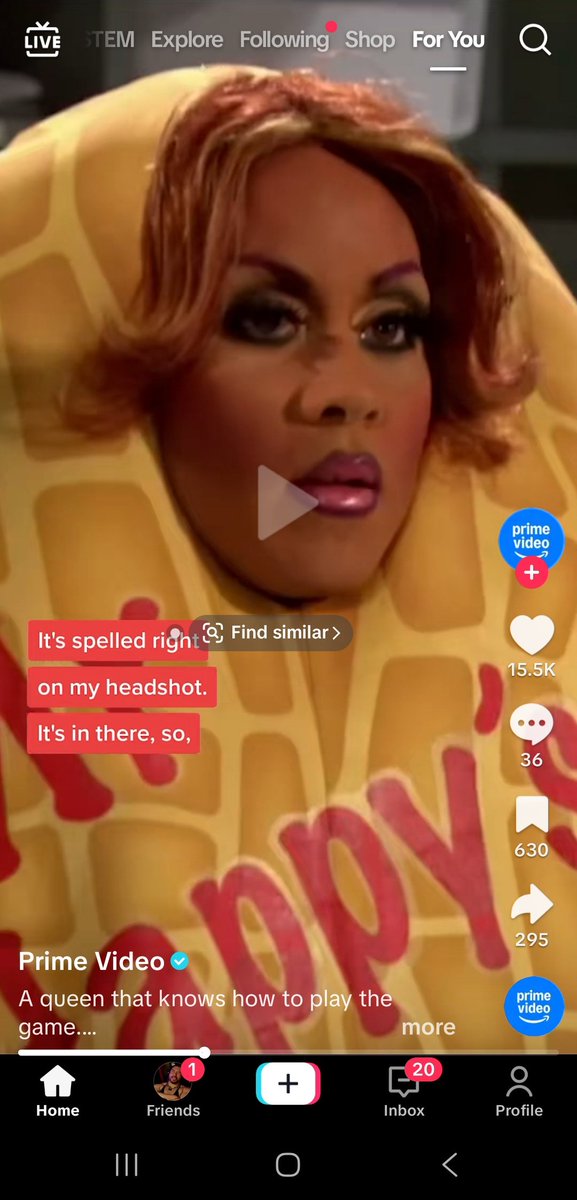 Just scrolling Tiktok.....guess we are avail on Prime....lol